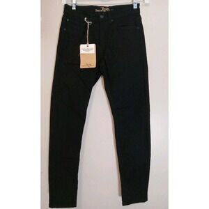 Smith Mills Women Black Stretch Skinny Denim‎ Pants Size 28x30